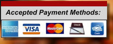 Accepted Payment Methods: