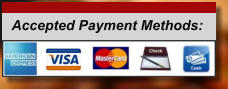 Accepted Payment Methods: